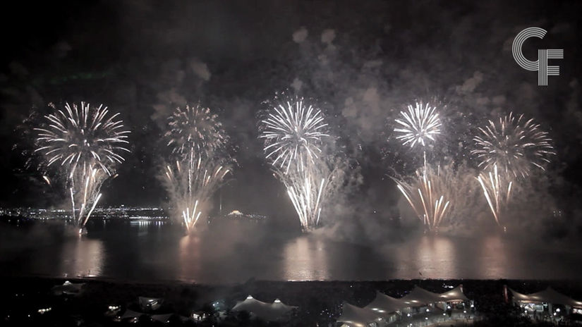 UAE 42nd National Day, Abu Dhabi Corniche